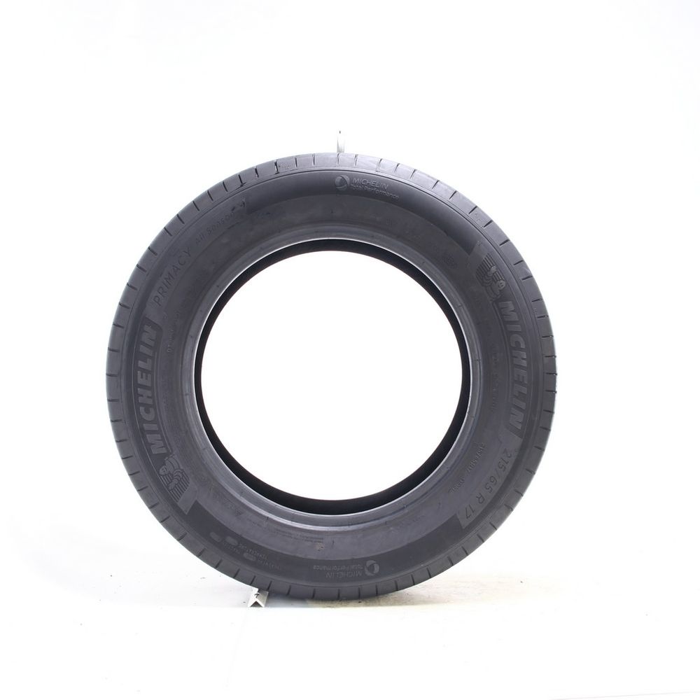 Set of (2) Used 215/65R17 Michelin Primacy All Season 99H - 6-6.5/32 - Image 3