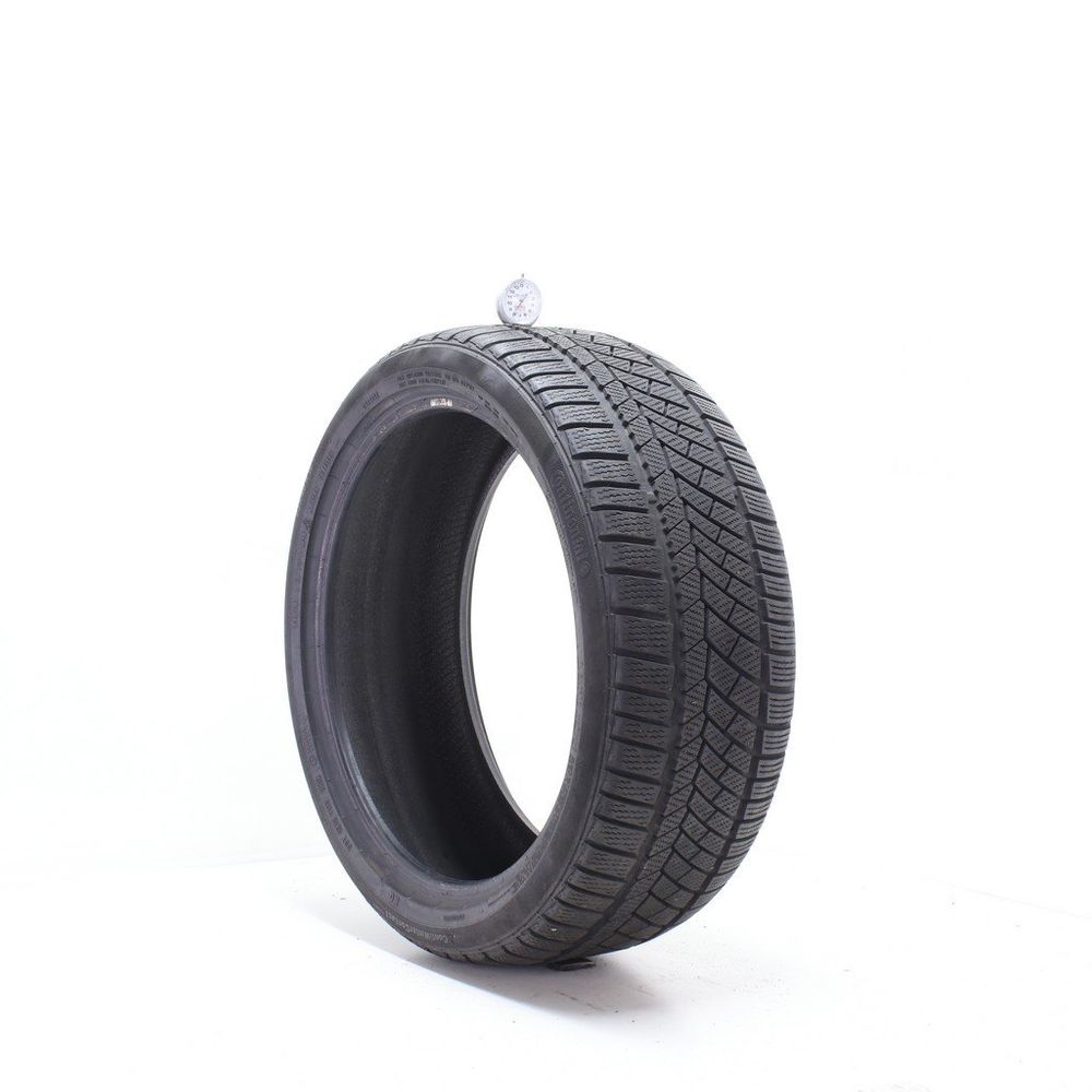Set of (2) Used 235/40R19 Continental ContiWinterContact TS830P NO 92V - 8-9.5/32 - Image 1