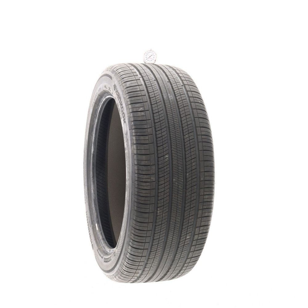Set of (2) Used 285/45R21 Hankook iON evo AS SUV Sound Absorber EV LM1 113Y - 9/32 - Image 1