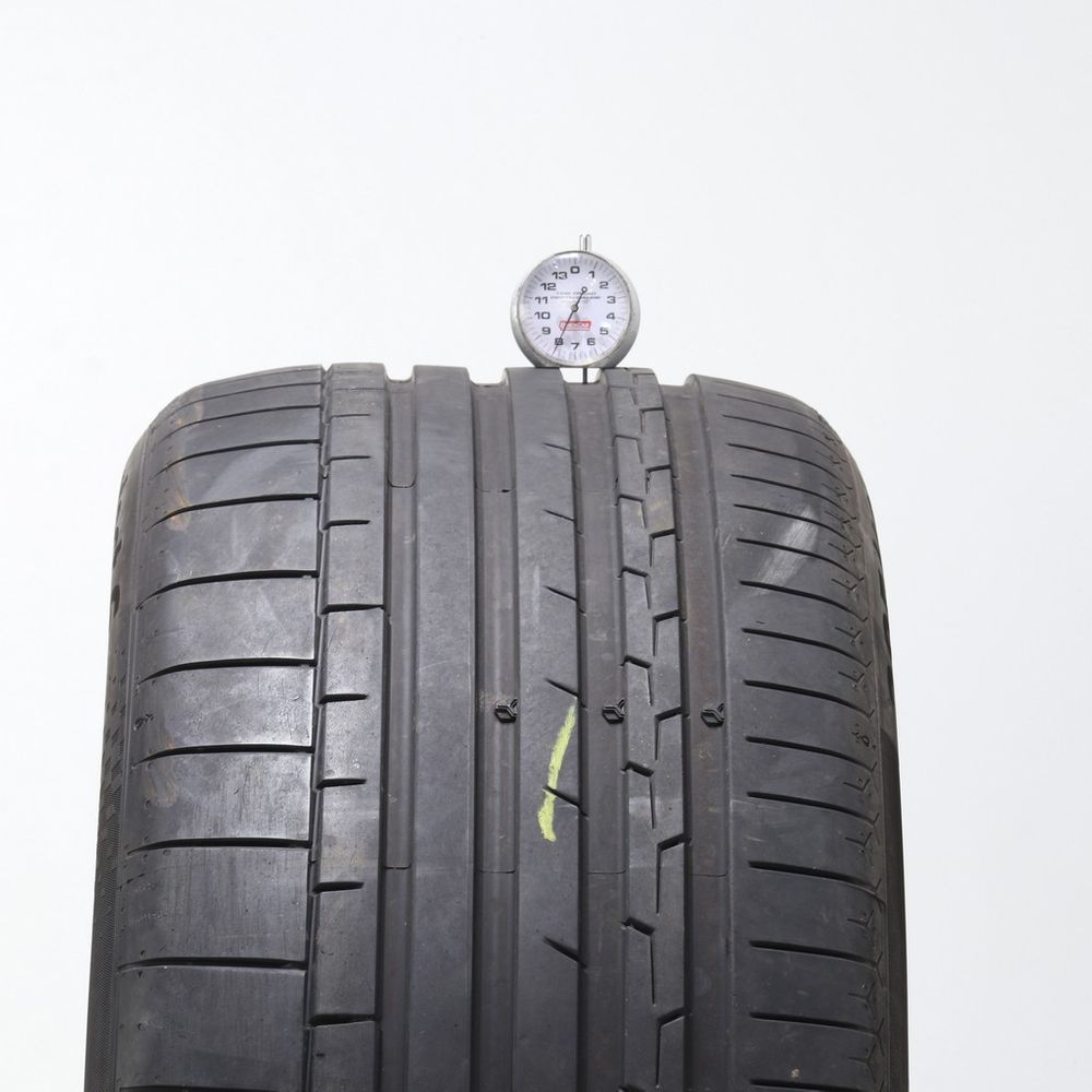 Set of (2) Used 285/40R22 Continental SportContact 6 AO 110Y - 8-8.5/32 - Image 2