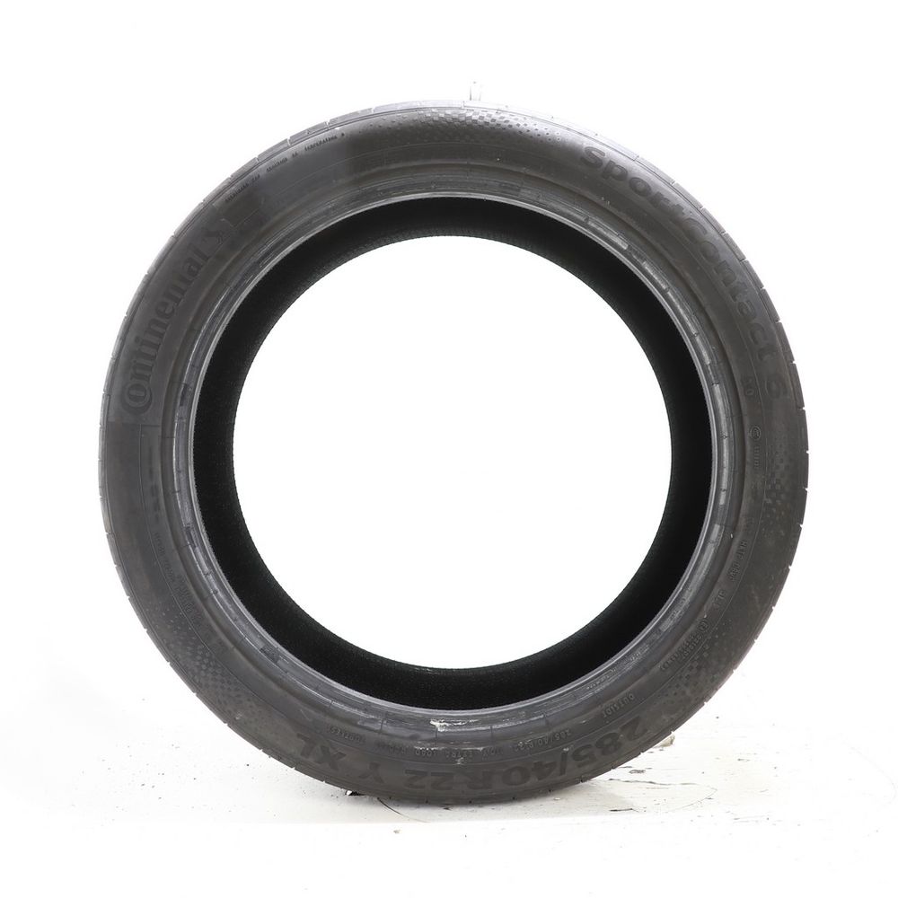 Set of (2) Used 285/40R22 Continental SportContact 6 AO 110Y - 8-8.5/32 - Image 6