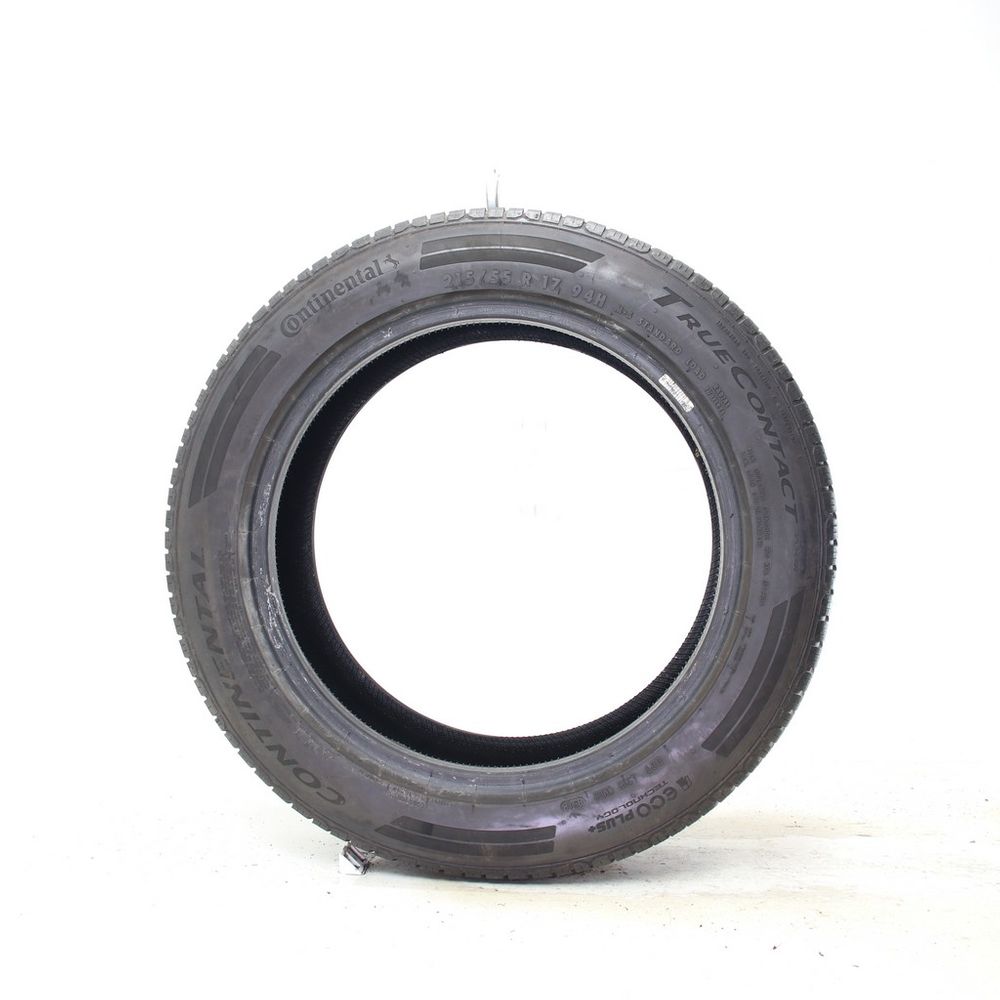 Set of (2) Used 215/55R17 Continental TrueContact Tour 94H - 7.5-8/32 - Image 3