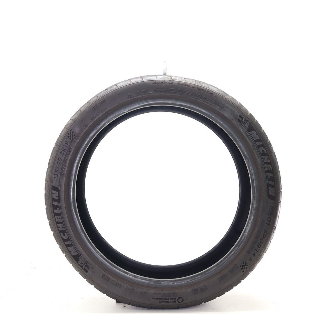 Set of (2) Used 235/40ZR19 Michelin Pilot Sport 4 S 96Y - 6.5-7/32 - Image 6