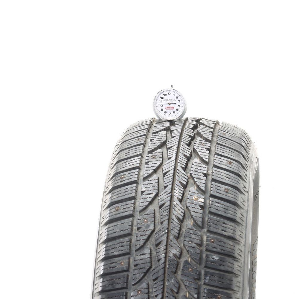 Set of (2) Used 225/60R18 Firestone Winterforce 2 Studded 100S - 9.5-10/32 - Image 5
