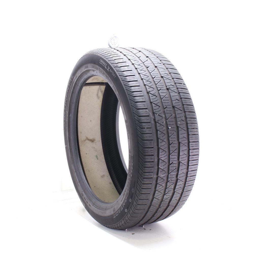 Set of (4) Used 265/45R21 Continental CrossContact LX Sport AO ContiSilent 108H - 6.5-7.5/32 - Image 1