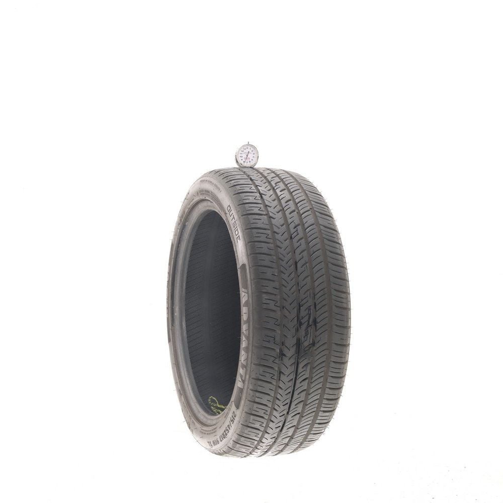 Set of (4) Used 215/45ZR17 Advanta HP Z-02 91W - 7.5-9/32 - Image 1