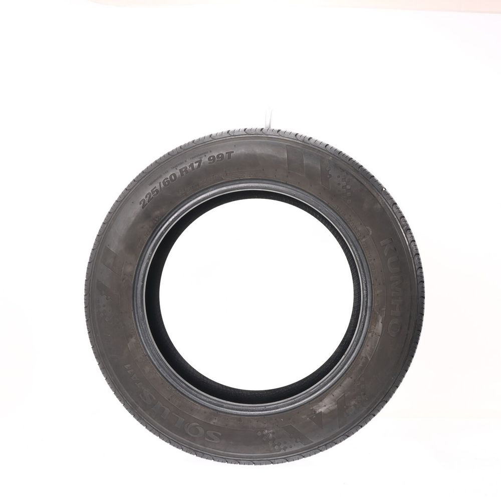 Set of (2) Used 225/60R17 Kumho Solus TA11 99T - 7-7.5/32 - Image 3