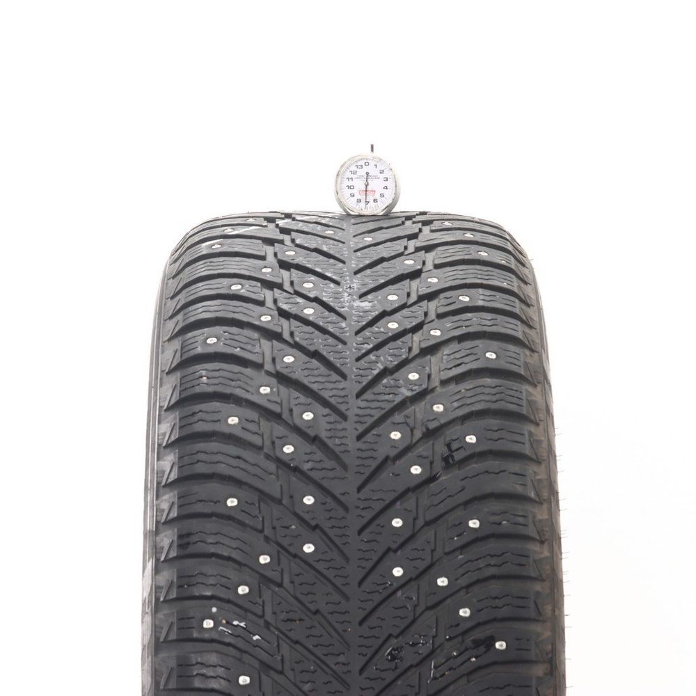 Set of (2) Used 275/50R20 Nokian Hakkapeliitta 10 SUV Studded 113T - 7-8/32 - Image 2