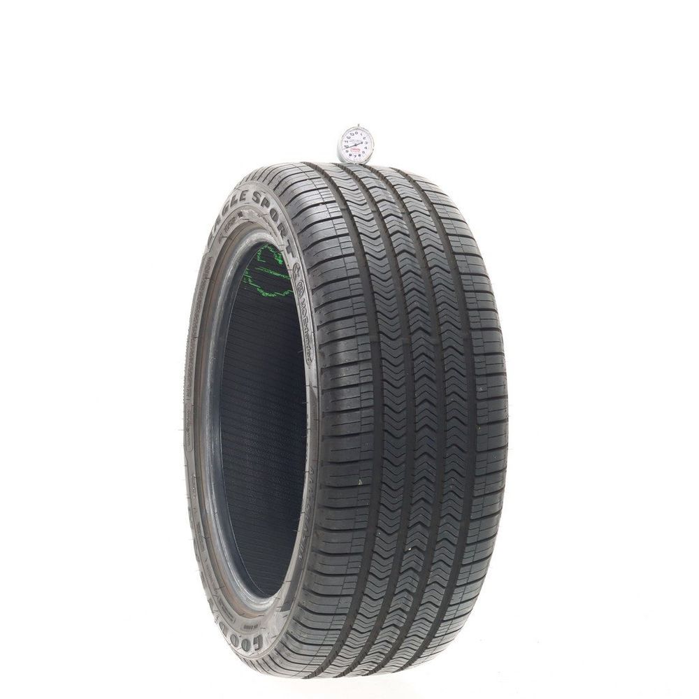 Set of (2) Used 245/45R18 Goodyear Eagle Sport MOExtended Run Flat 100H - 9.5-10/32 - Image 1