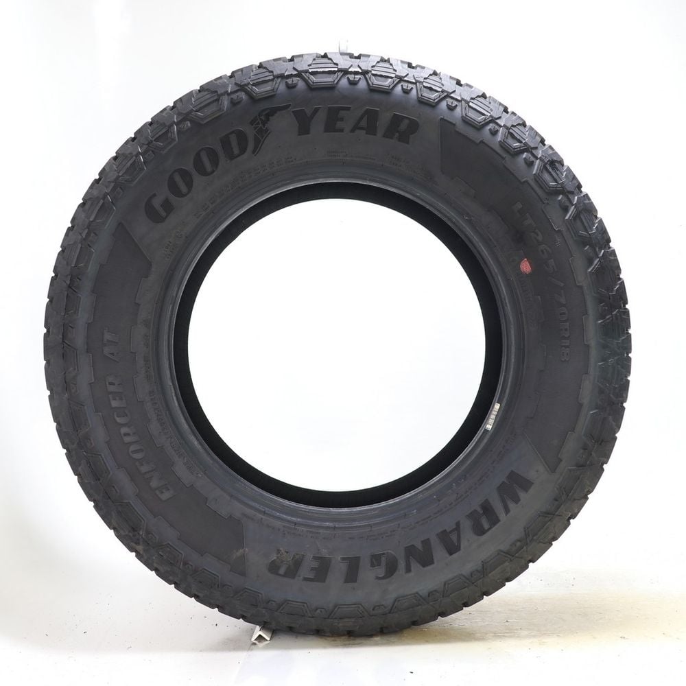 Set of (2) Used LT 265/70R18 Goodyear Wrangler Enforcer AT 113/110H C - 11.5/32 - Image 3