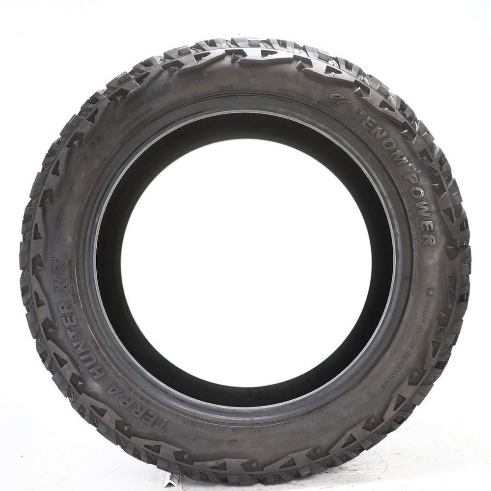 Set of (2) Used LT 35X12.5R22 Venom Power Terra Hunter X/T 117R - 7-8/32 - Image 3