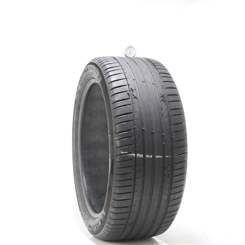 Set of (2) Used 285/40R21 Michelin Pilot Sport 4 SUV 109Y - 7.5-8.5/32 - Image 1
