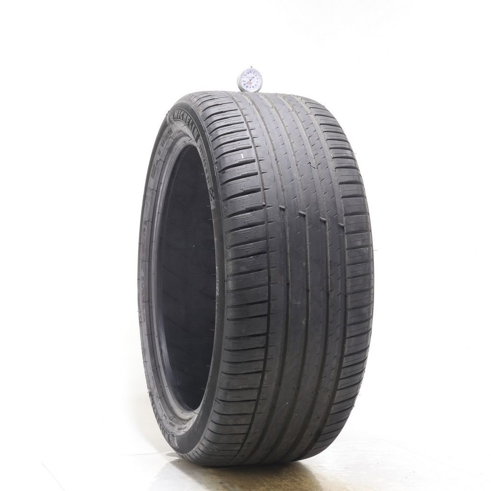 Set of (2) Used 285/40R21 Michelin Pilot Sport 4 SUV 109Y - 7.5-8.5/32 - Image 4