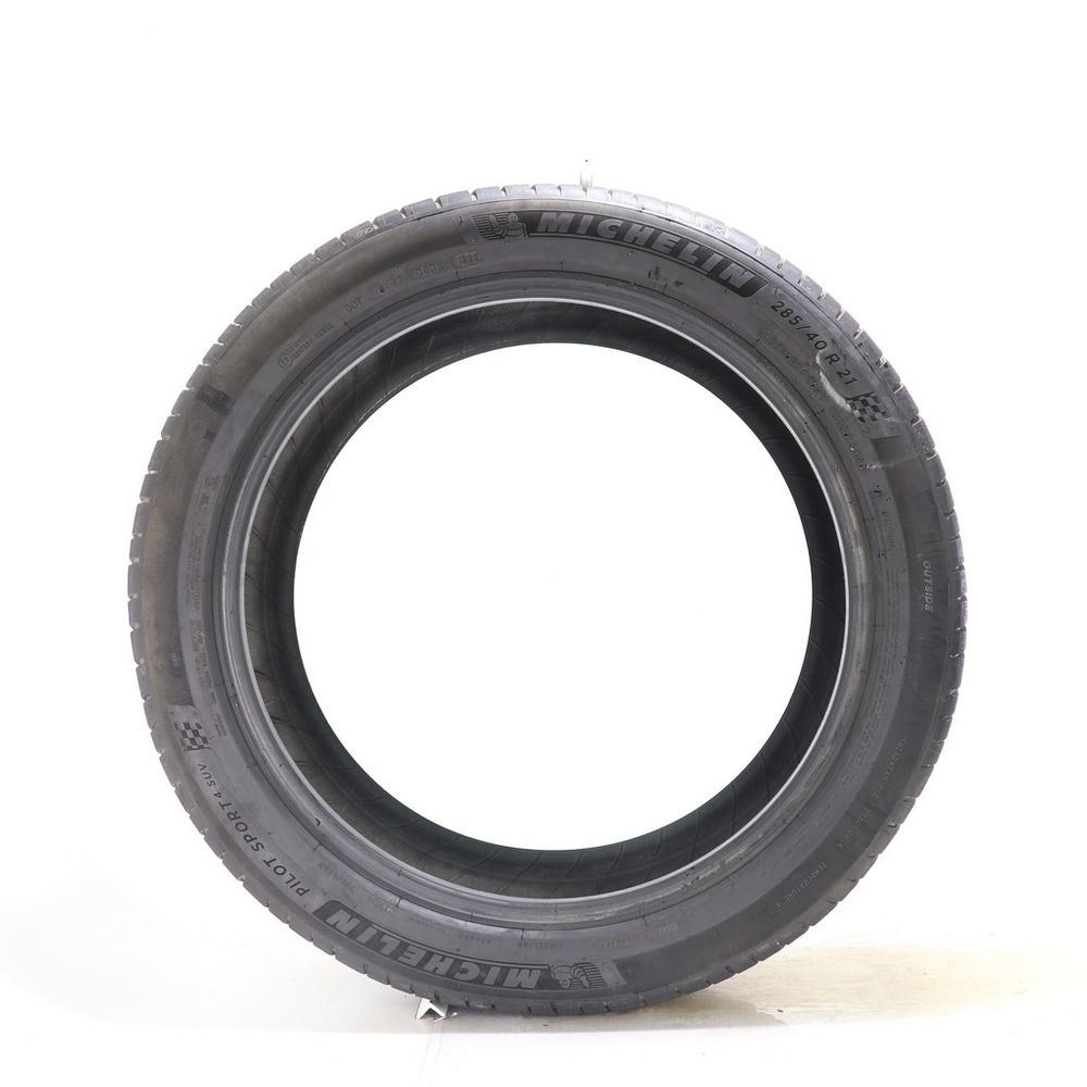 Set of (2) Used 285/40R21 Michelin Pilot Sport 4 SUV 109Y - 7.5-8.5/32 - Image 6
