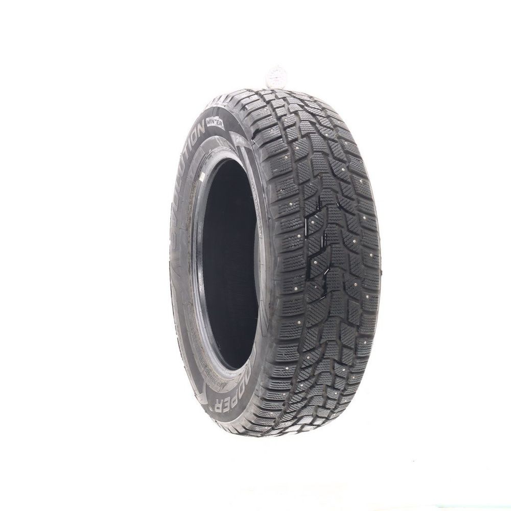 Set of (2) Used 235/65R18 Cooper Evolution Winter Studded 106T - 10/32 - Image 1