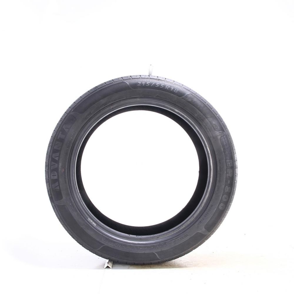 Set of (2) Used 215/55R18 Advanta ER-800 95H - 7.5-9/32 - Image 3