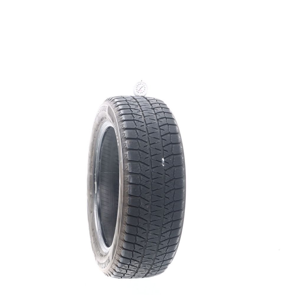 Set of (2) Used 195/55R16 Bridgestone Blizzak WS80 87H - 8.5/32 - Image 1