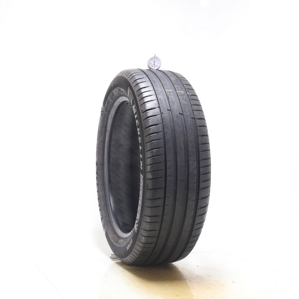 Set of (4) Used 225/55R19 Michelin Pilot Sport 4 SUV 99V - 6.5-7.5/32 - Image 1