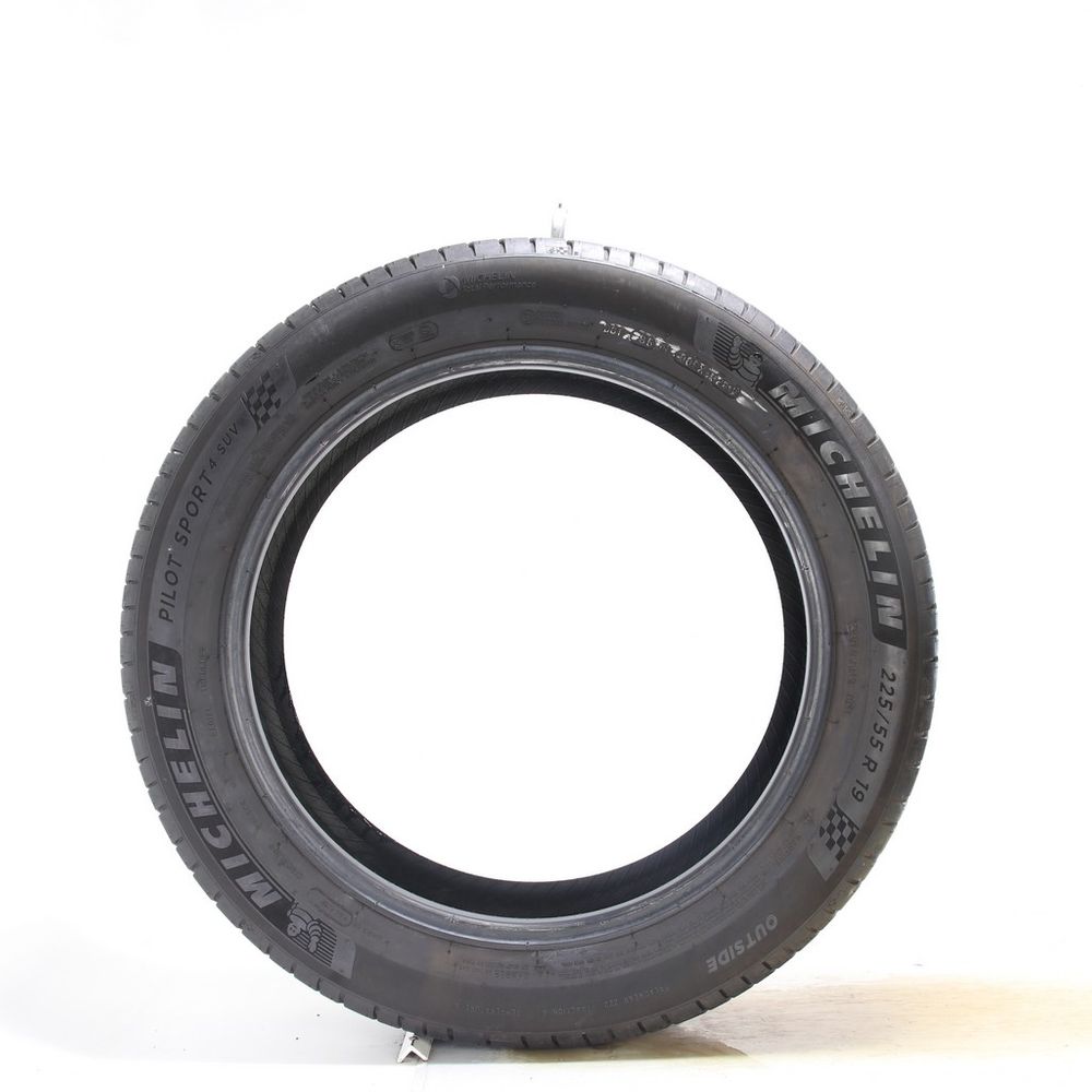 Set of (4) Used 225/55R19 Michelin Pilot Sport 4 SUV 99V - 6.5-7.5/32 - Image 3
