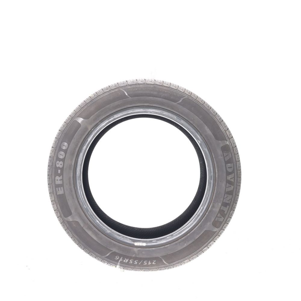 Set of (2) Used 215/55R16 Advanta ER-800 97H - 8.5-9/32 - Image 3