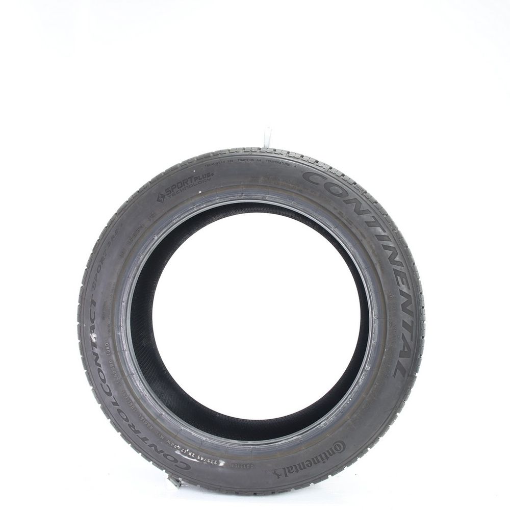 Set of (2) Used 235/45ZR17 Continental ControlContact Sport SRS Plus 94W - 7.5-8/32 - Image 6