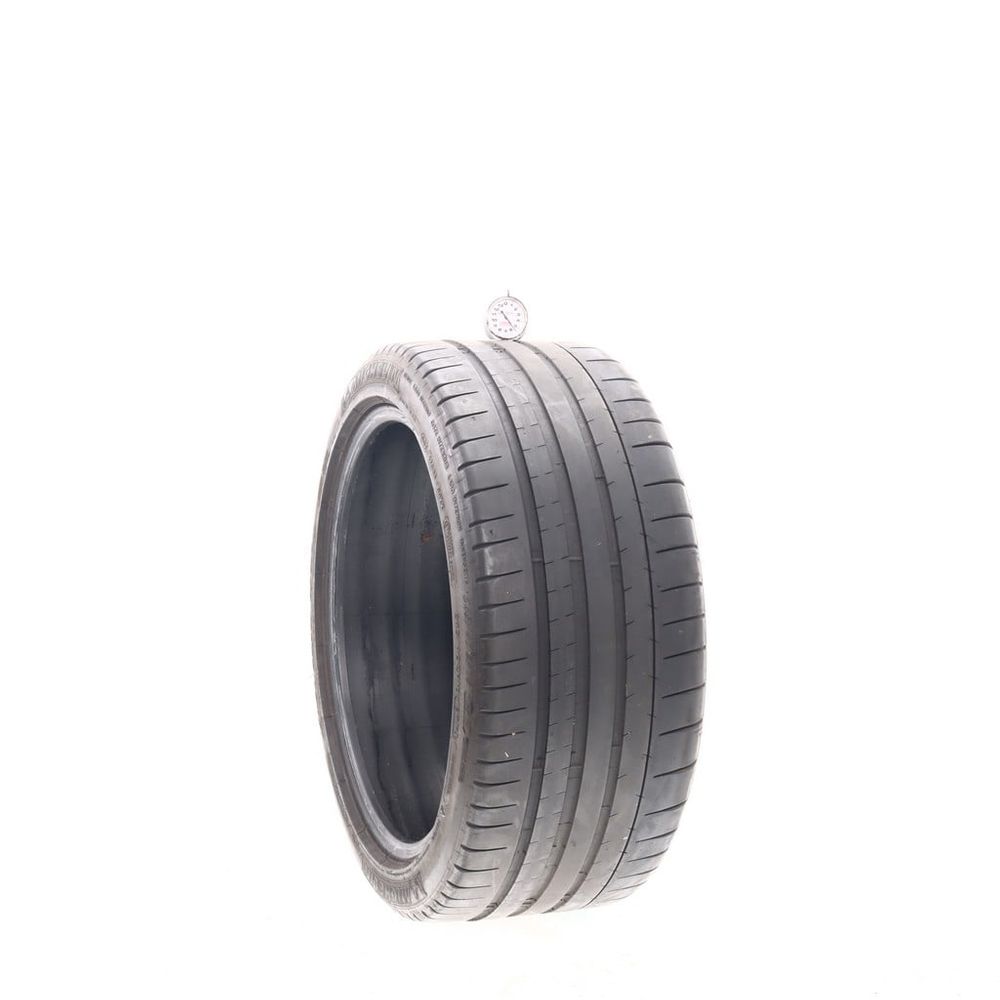 Set of (2) Used 245/40ZR18 Michelin Pilot Super Sport 97Y - 5.5-6.5/32 - Image 1