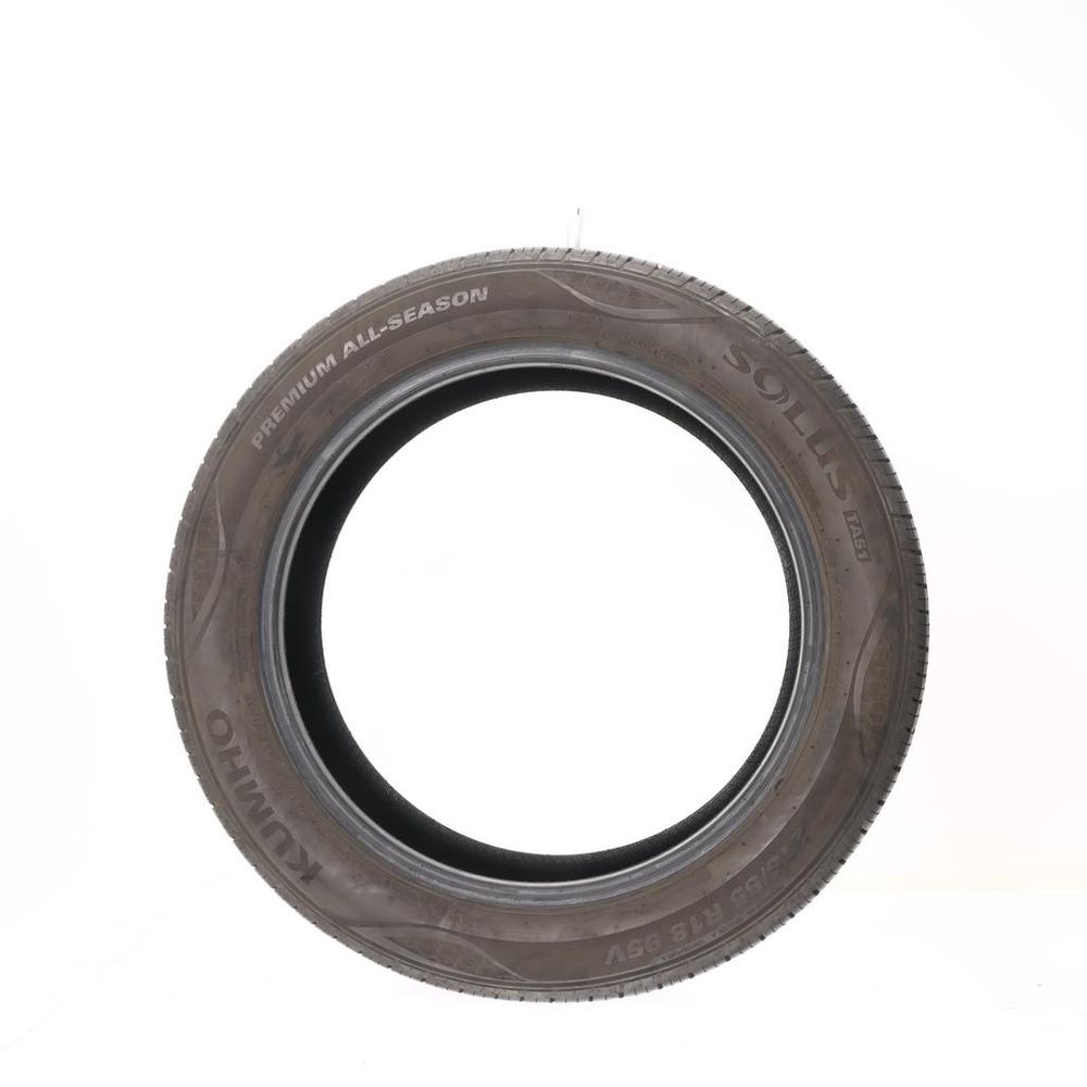 Set of (2) Used 215/55R18 Kumho Solus TA51 95V - 6-7.5/32 - Image 3