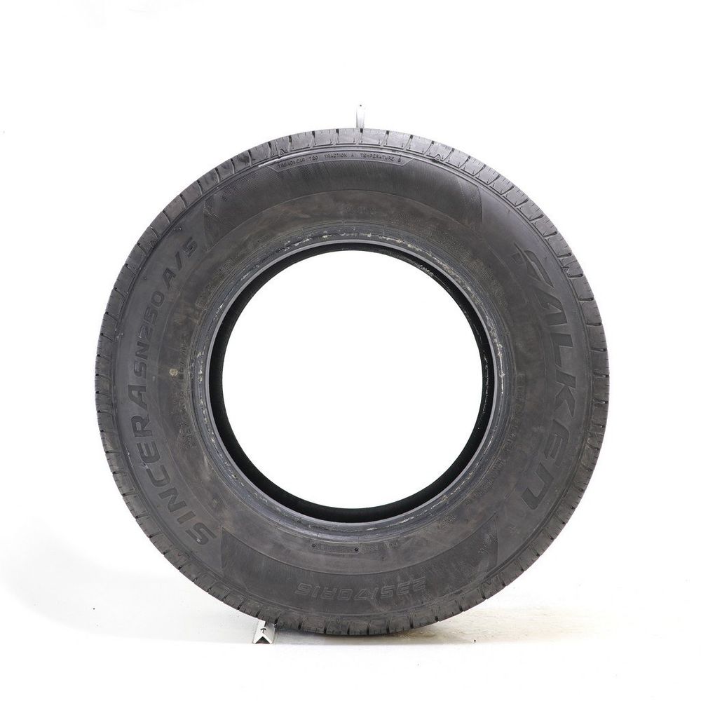 Set of (2) Used 235/70R16 Falken Sincera SN250 A/S 106T - 9/32 - Image 3
