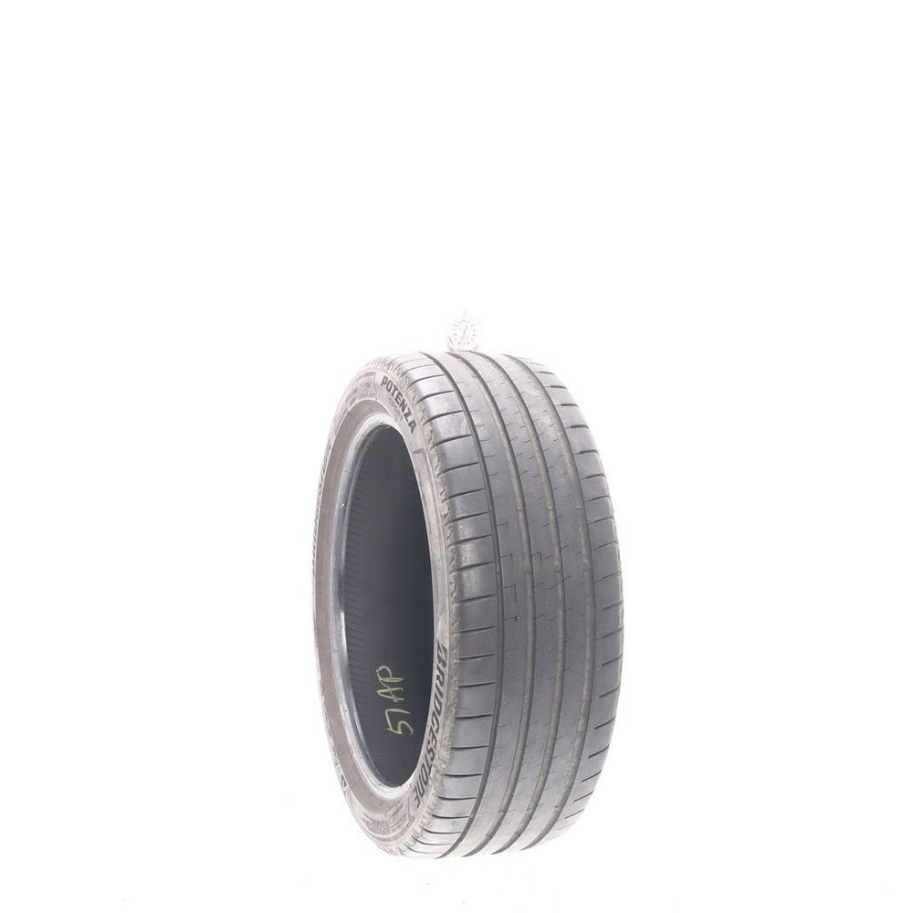 Set of (2) Used 215/45R18 Bridgestone Potenza Sport 93Y - 7.5/32 - Image 1
