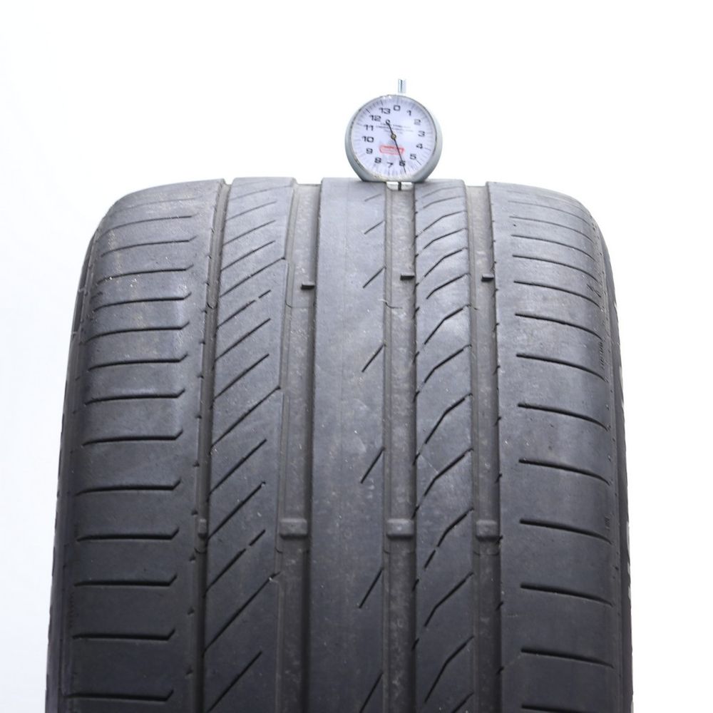 Set of (4) Used 265/40R21 Continental ContiSportContact 5P NO 101Y - 6-7/32 - Image 2