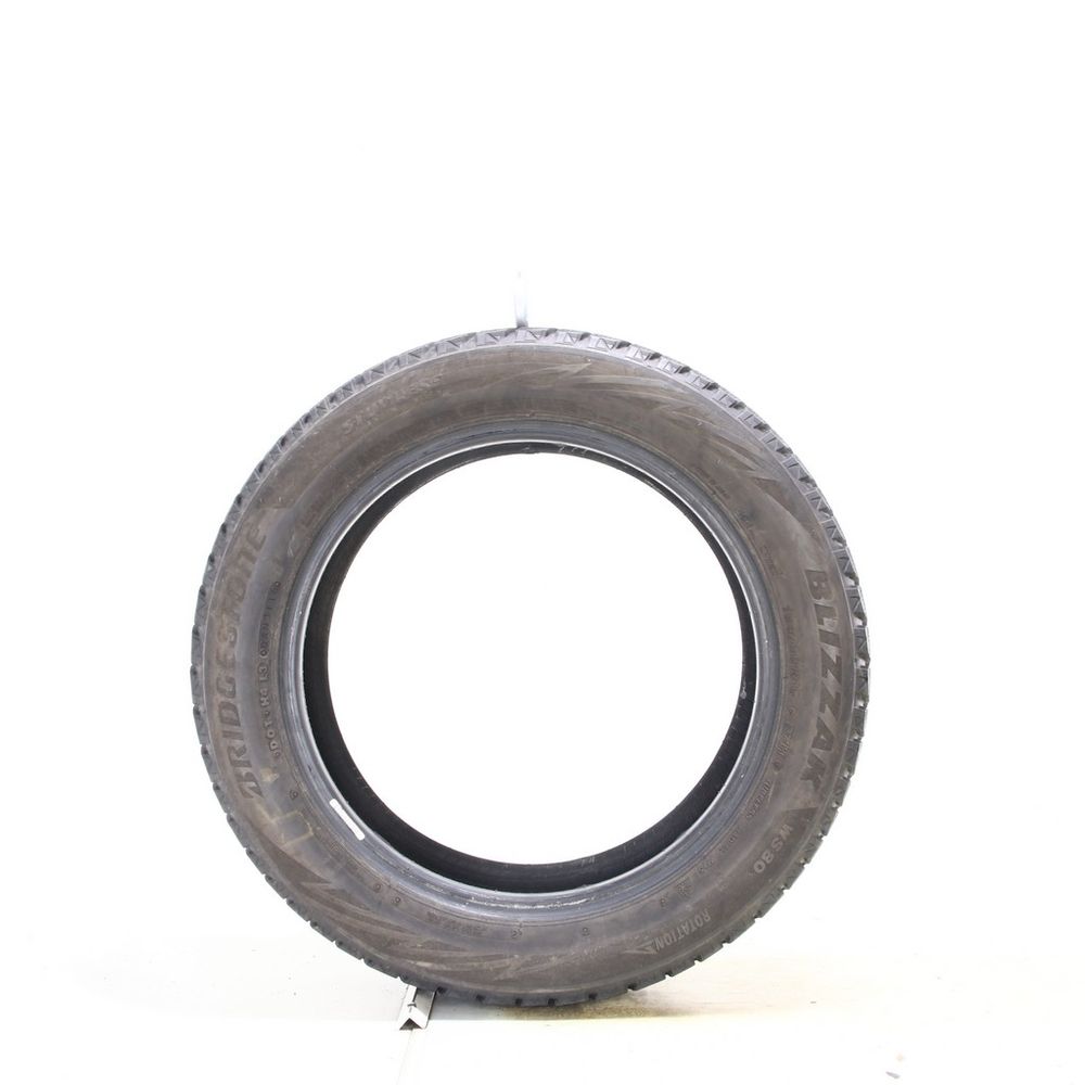 Set of (2) Used 195/55R16 Bridgestone Blizzak WS80 87H - 6.5-8/32 - Image 3
