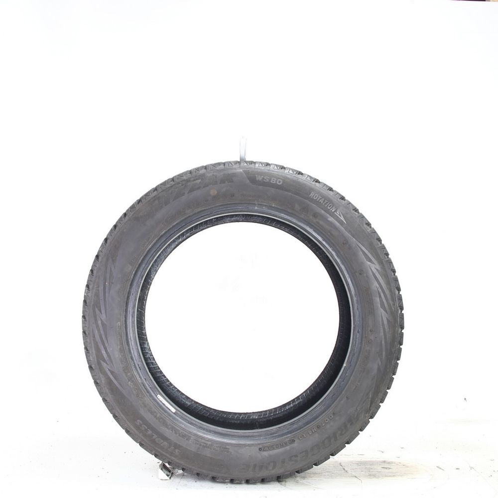 Set of (2) Used 195/55R16 Bridgestone Blizzak WS80 87H - 6.5-8/32 - Image 6