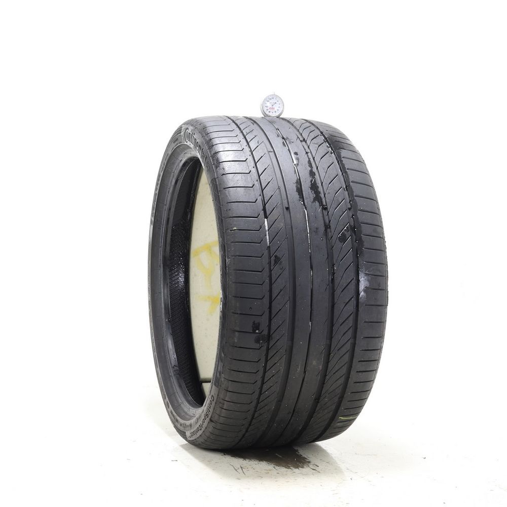 Set of (2) Used 315/30ZR21 Continental ContiSportContact 5P NO ContiSilent 105Y - 7.5-8.5/32 - Image 4