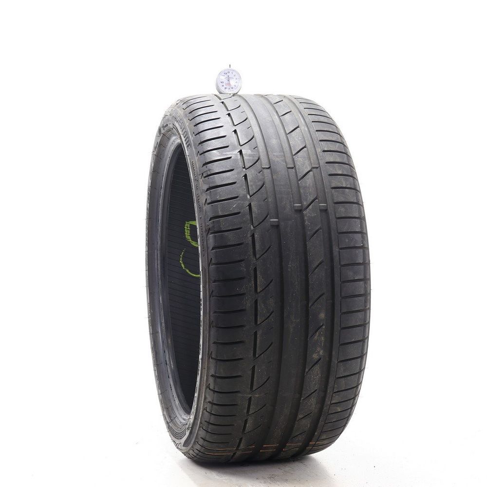 Set of (2) Used 275/35R20 Bridgestone Potenza S001 RFT 102Y - 6.5/32 - Image 1