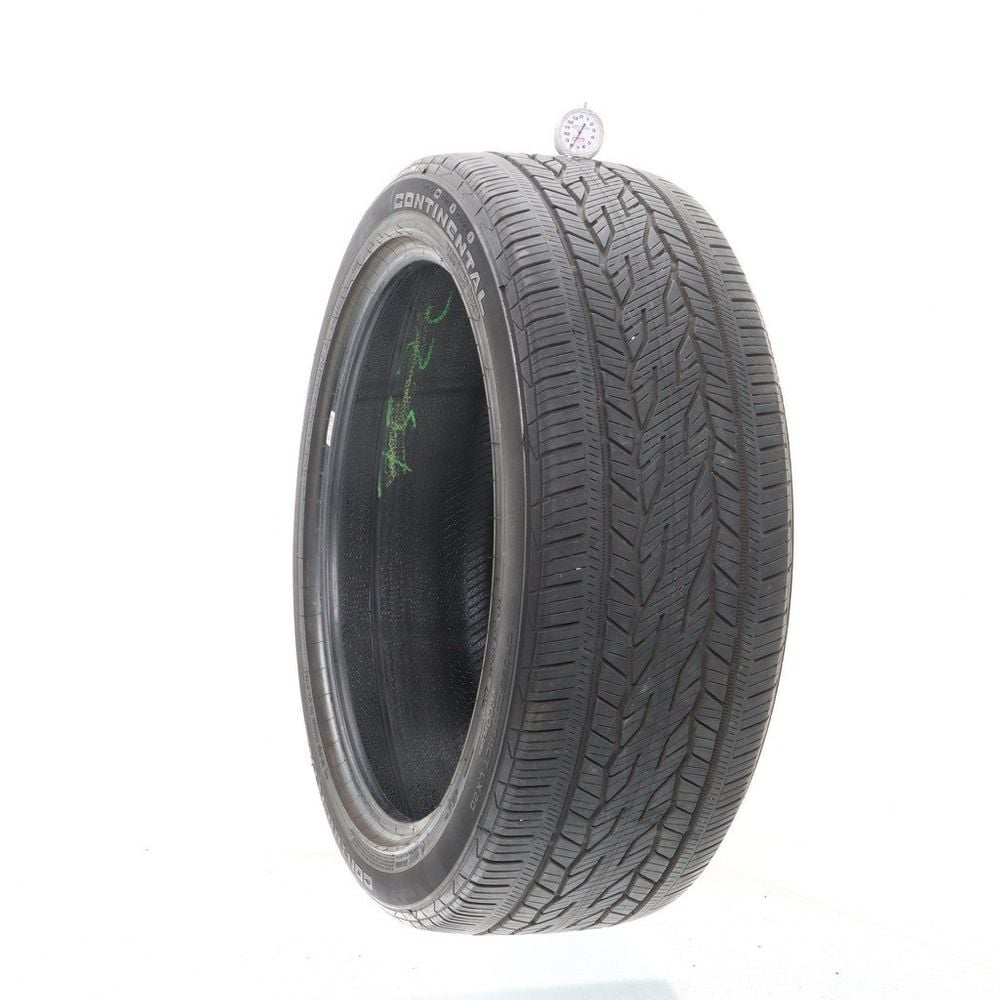 Set of (2) Used 255/45R22 Continental CrossContact LX20 107V - 8-8.5/32 - Image 1