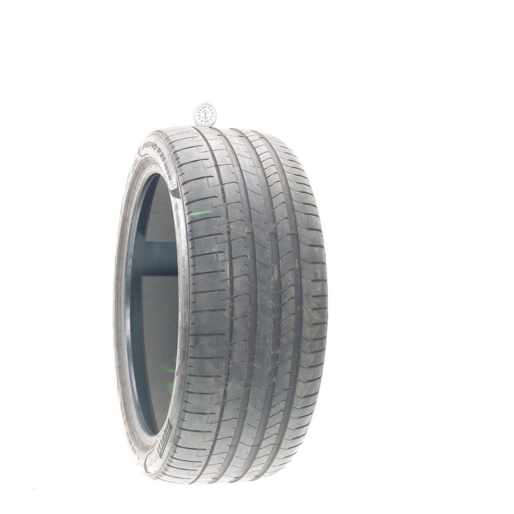 Set of (2) Used 265/40R21 Pirelli P Zero PZ4 MO-S PNCS ELECT 105H - 6.5-7/32 - Image 1