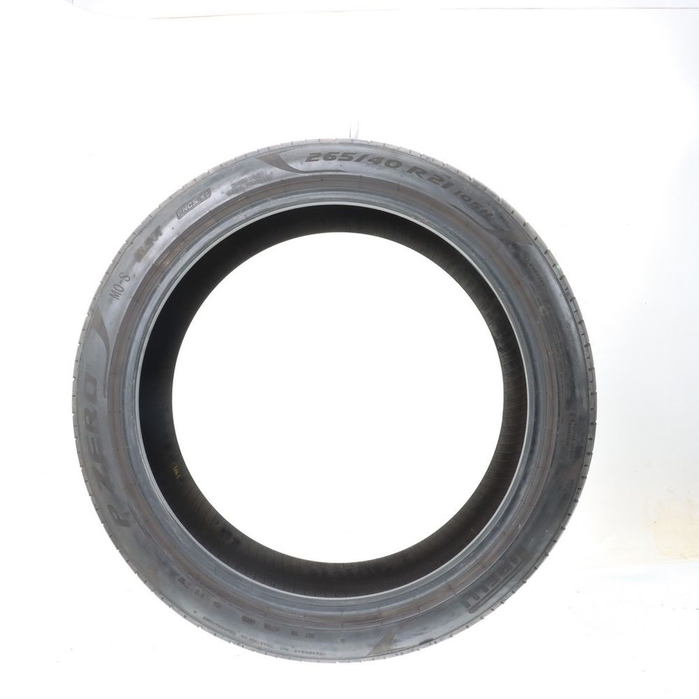 Set of (2) Used 265/40R21 Pirelli P Zero PZ4 MO-S PNCS ELECT 105H - 6.5-7/32 - Image 3