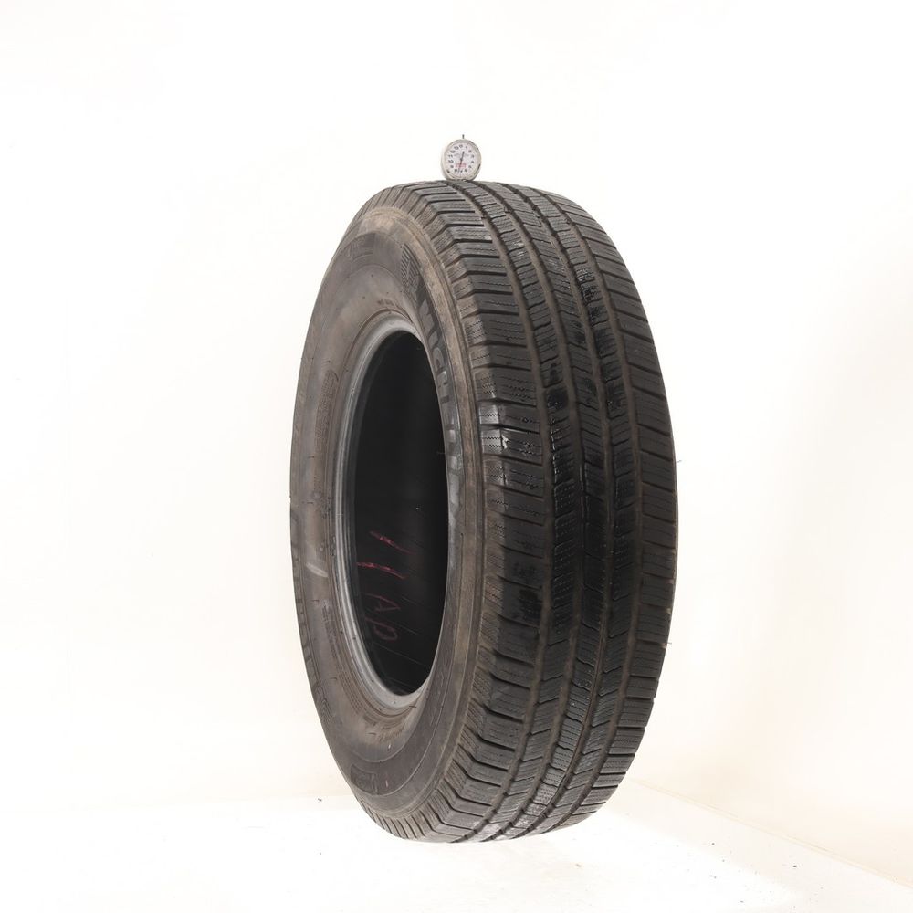 Set of (2) Used LT 245/75R17 Michelin Defender LTX M/S 121/118R E - 7.5-8.5/32 - Image 1