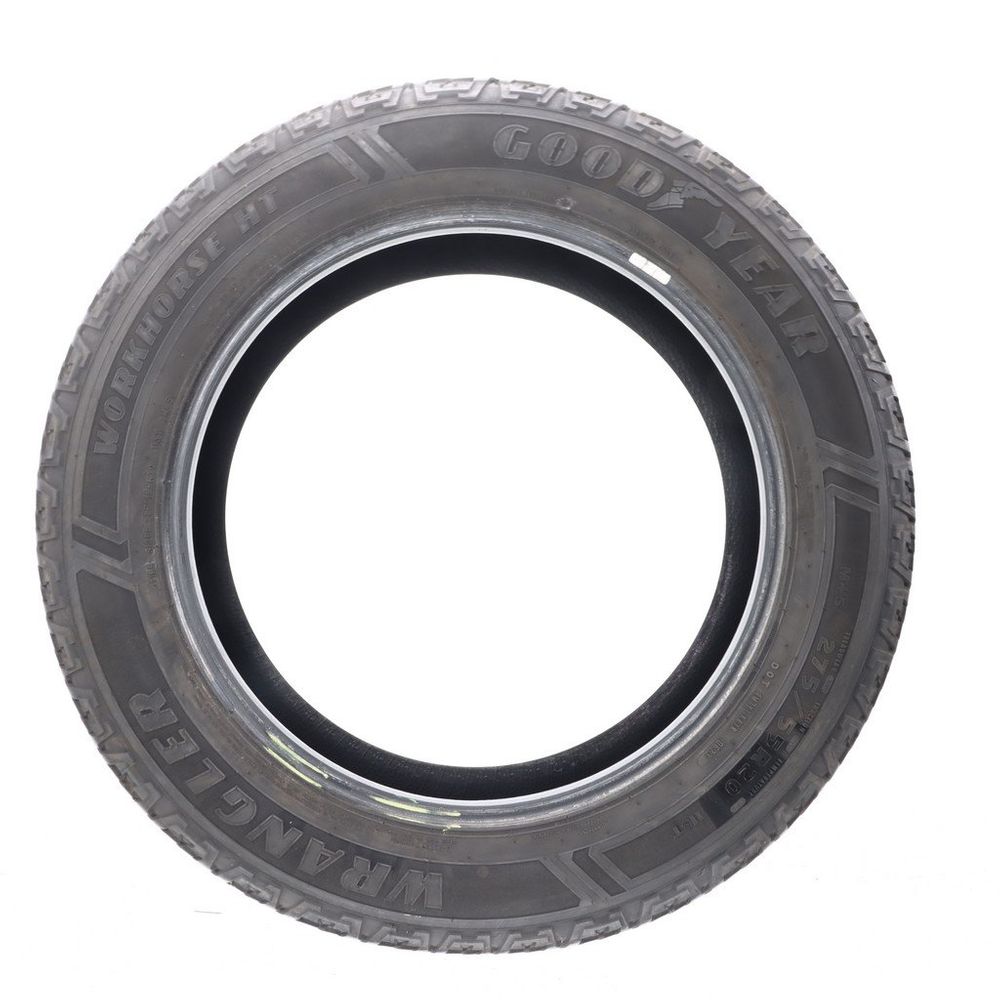 Set of (2) Used 275/55R20 Goodyear Wrangler Workhorse HT 113T - 8.5-10/32 - Image 3