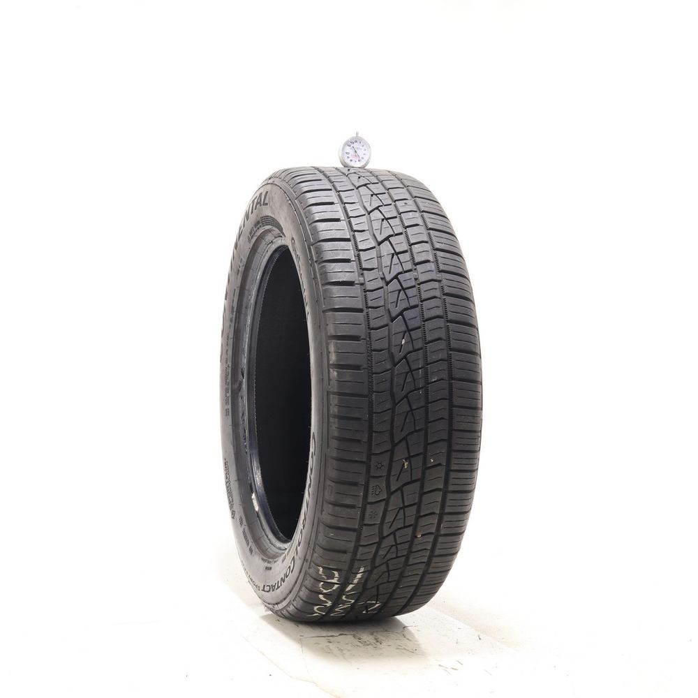 Set of (2) Used 235/55ZR18 Continental ControlContact Sport SRS Plus 100W - 5.5-6.5/32 - Image 1