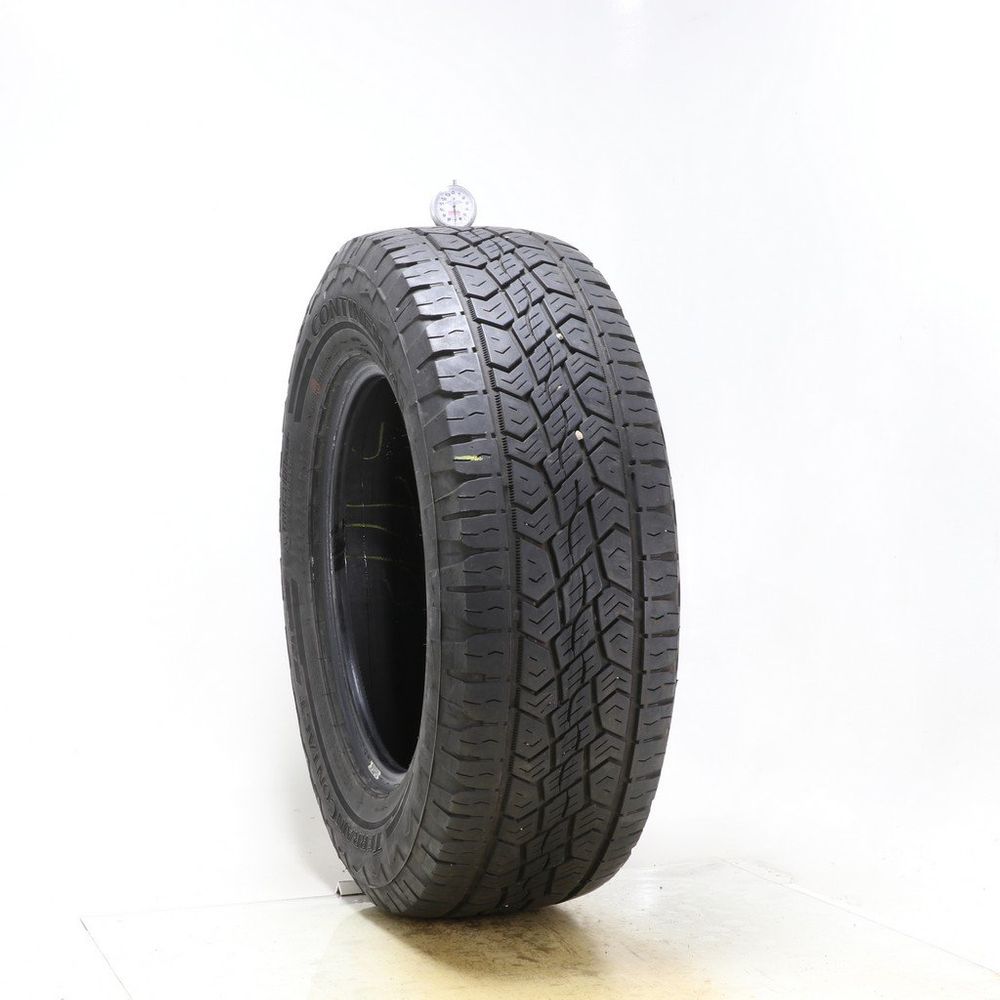 Set of (4) Used 255/65R17 Continental TerrainContact AT 110S - 7-8.5/32 - Image 1