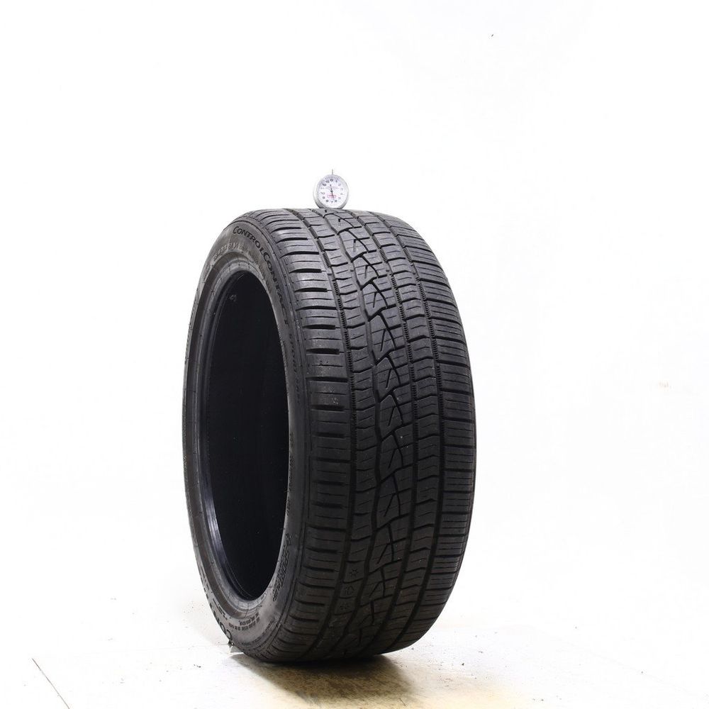 Set of (2) Used 235/40ZR18 Continental ControlContact Sport SRS Plus 95Y - 6-7.5/32 - Image 1
