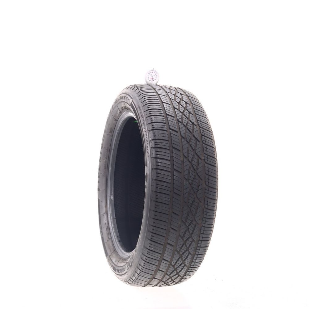 Set of (2) Used 225/55R18 Firestone Firehawk AS V2 98V - 6.5-7.5/32 - Image 1
