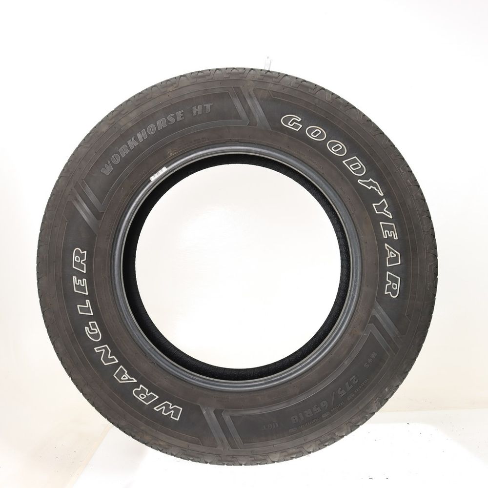 Set of (2) Used 275/65R18 Goodyear Wrangler Workhorse HT 116T - 7-7.5/32 - Image 3