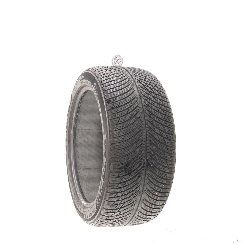 Set of (2) Used 285/40R19 Michelin Pilot Alpin 5 107V - 7-8.5/32 - Image 4