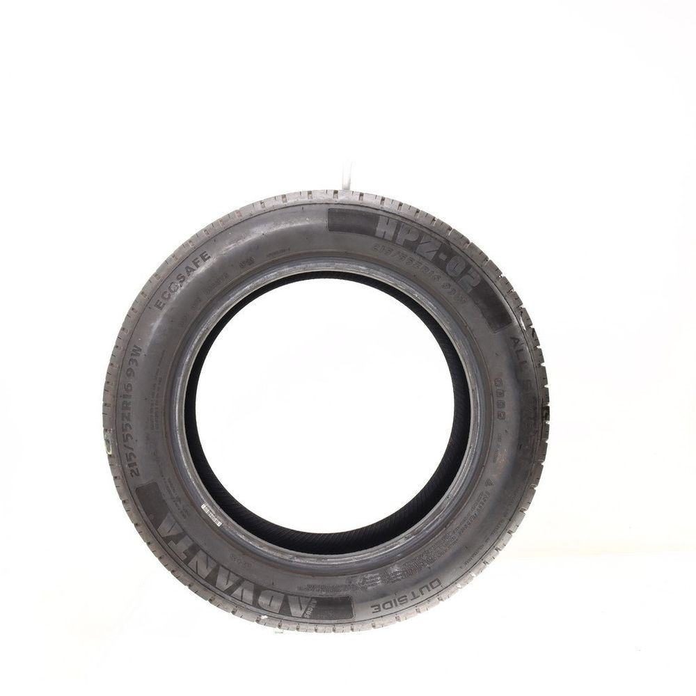 Set of (2) Used 215/55ZR16 Advanta HP Z-02 93W - 8.5-9/32 - Image 3