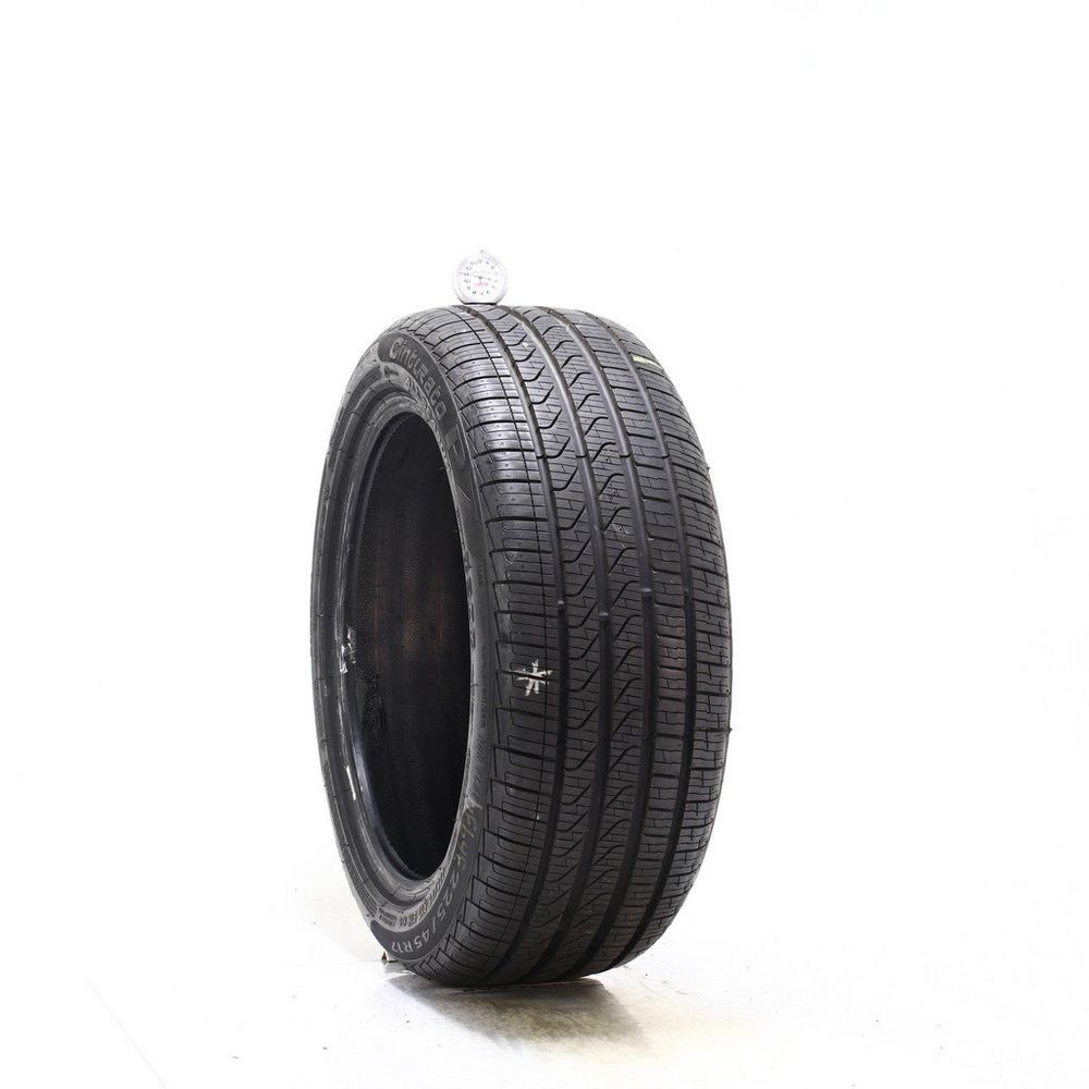 Used 225/45R17 Pirelli Cinturato P7 MOE Run Flat 91H - 11/32 - Image 1