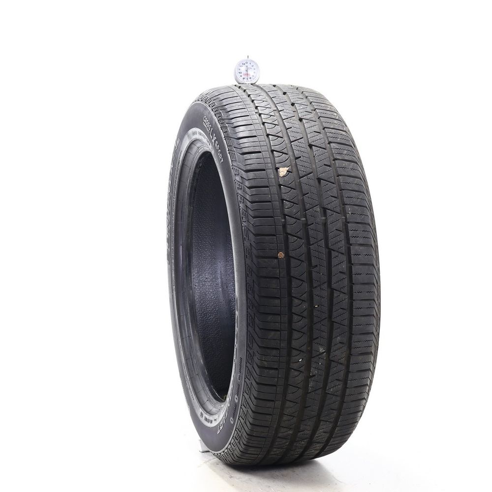 Set of (4) Used 235/55R19 Continental CrossContact LX Sport 105H - 7-7.5/32 - Image 1