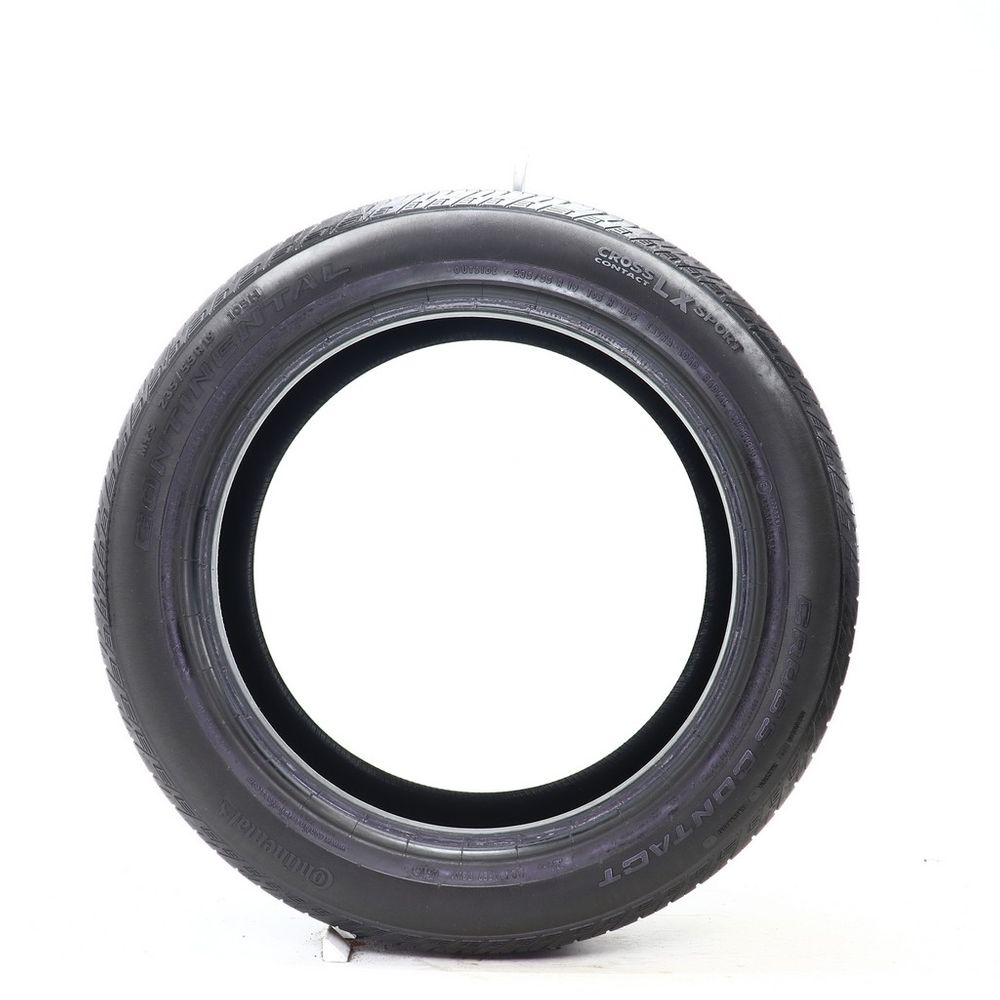 Set of (4) Used 235/55R19 Continental CrossContact LX Sport 105H - 7-7.5/32 - Image 3