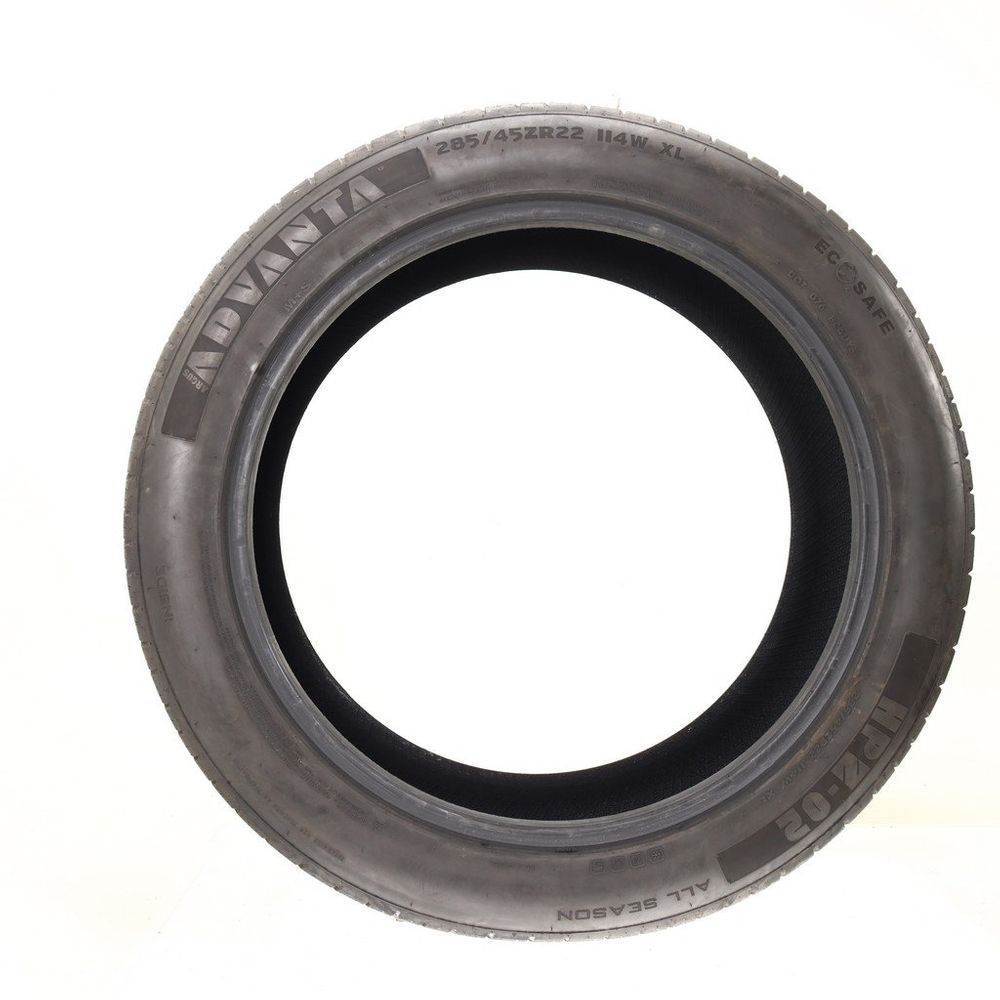 Set of (2) Used 285/45ZR22 Advanta HP Z-02 114W - 9-9.5/32 - Image 3